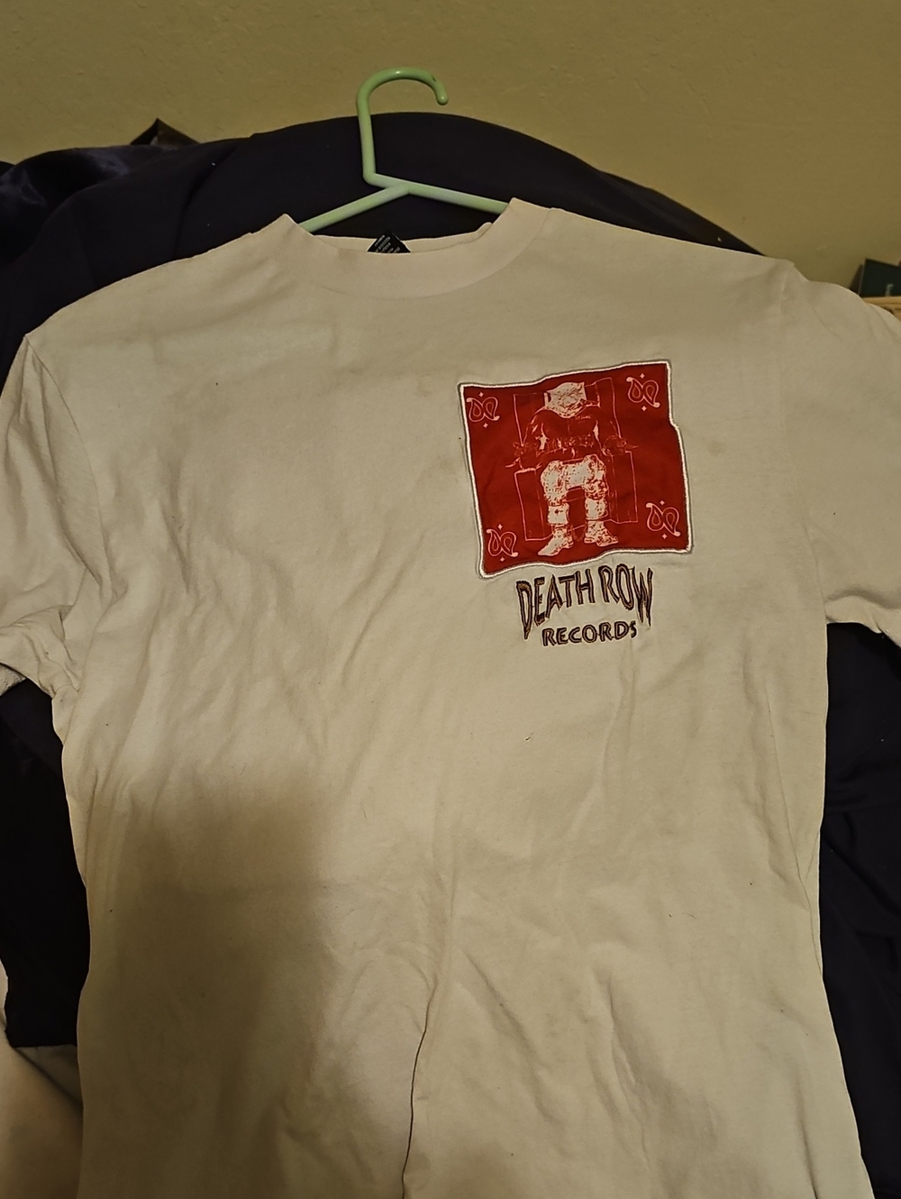 Death Row Records White Short Sleeve Graphic Tee